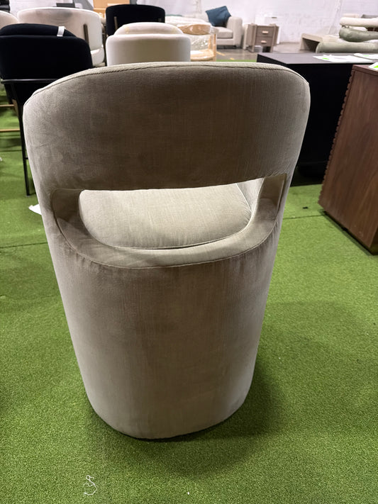 Rhea Counter Stool - Cotton Velvet: Verdant