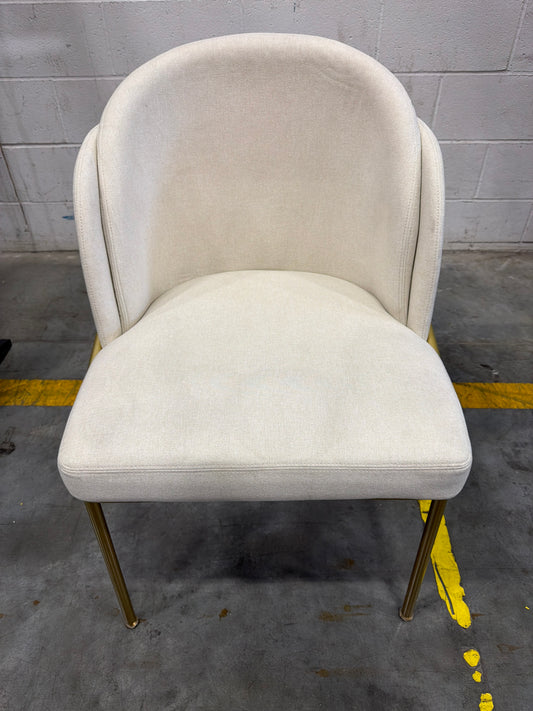 Angelo Dining Chair - Modern Felt: Alesund, Black Base