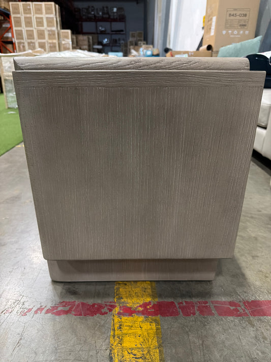 Cassia Nightstand - Grey Oak Veneer