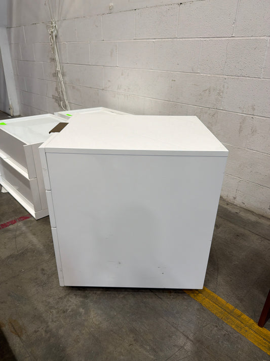 Augustus Storage Unit - Glossy White Lacquer