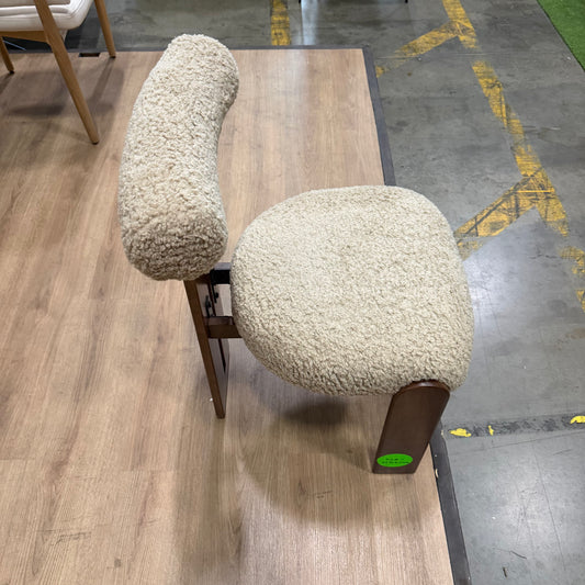 Tola Dining Chair - Shearling: Fawn