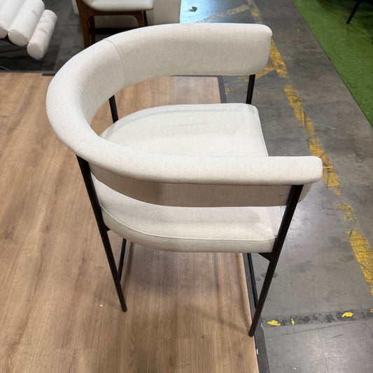 Elysian Counter Stool - Modern Felt: Nimbus