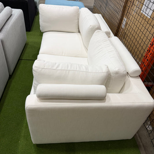 Milo Sofa Compact - Performance Linen: Swan