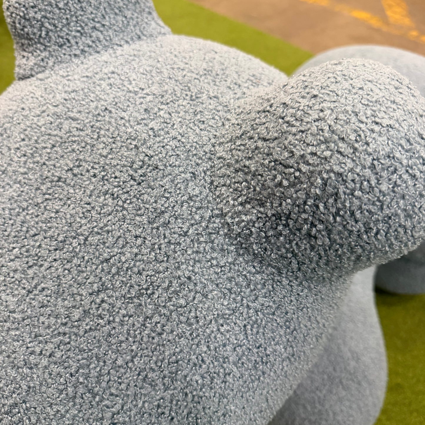 Pony - Large, Chenille Weave: Blue