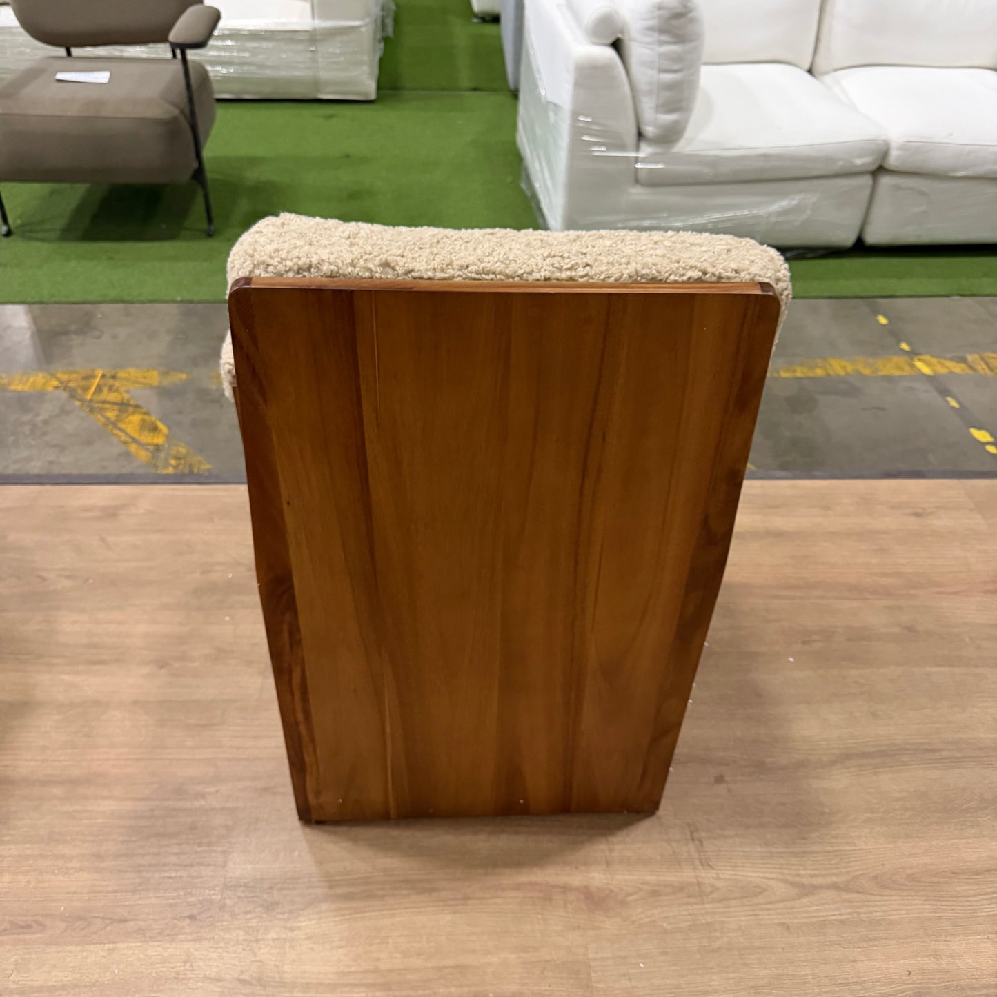 Study Chair by Maria Sharapova - Shearling: Fawn