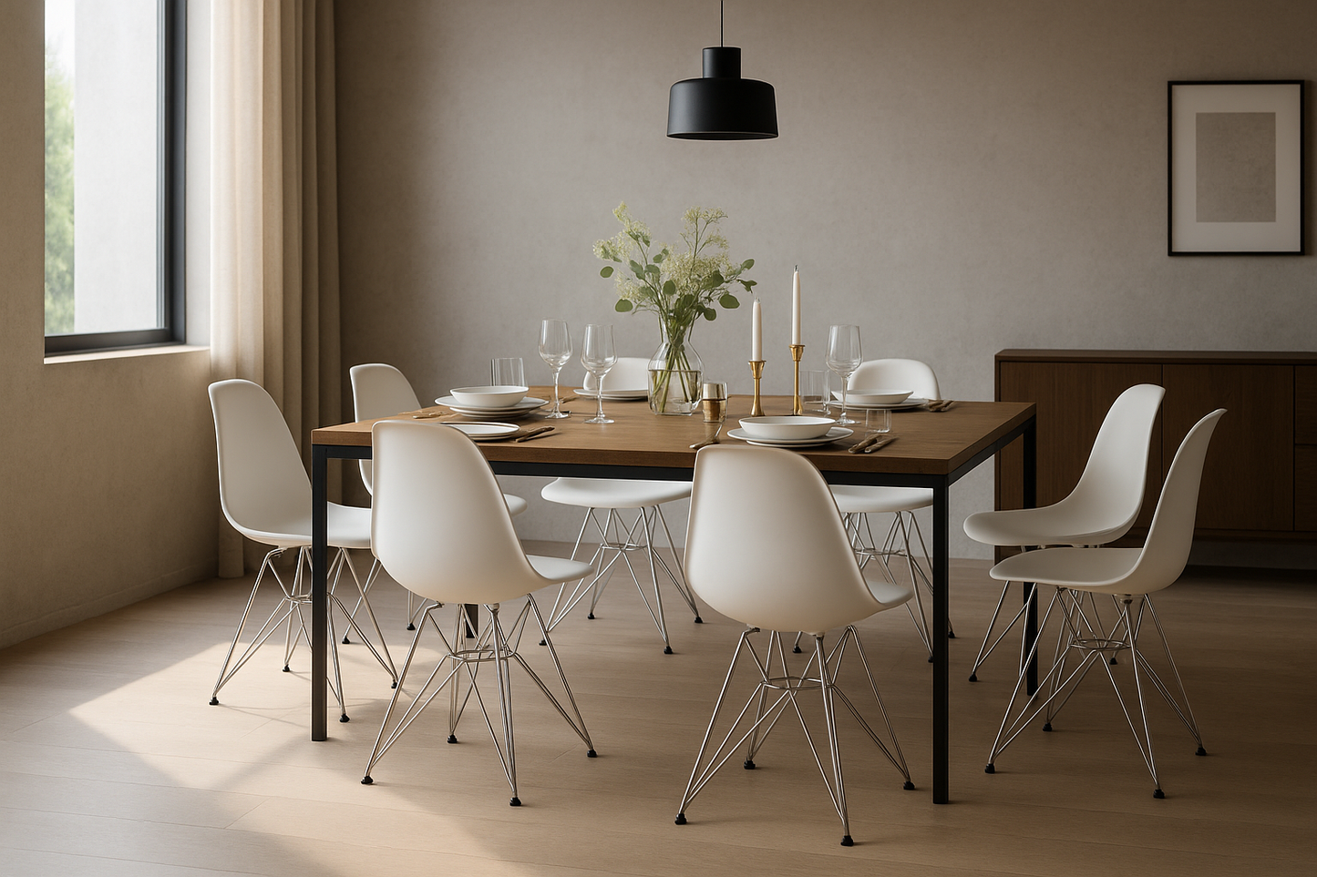 DSR Molded Plastic Side Chair