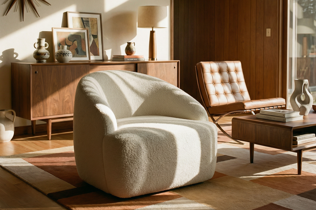 Milo Baughman’s Enduring Legacy, Reimagined: Meet the Isla Lounge Chair