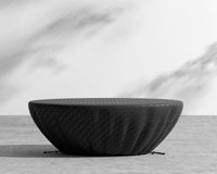 48" Outdoor Oval Coffee Table Cover