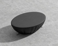48" Outdoor Oval Coffee Table Cover