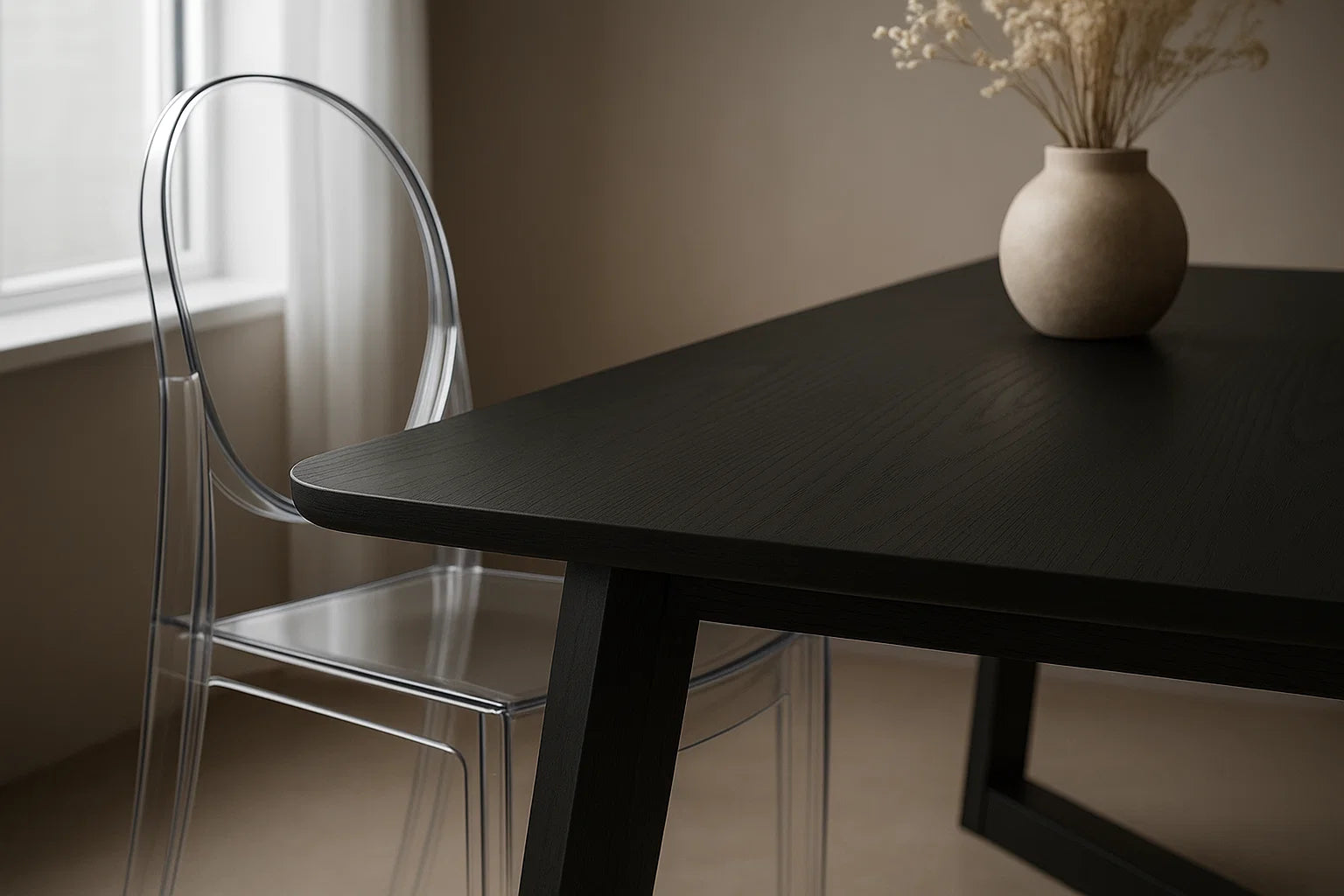 Ghost Side Chair - Victoria