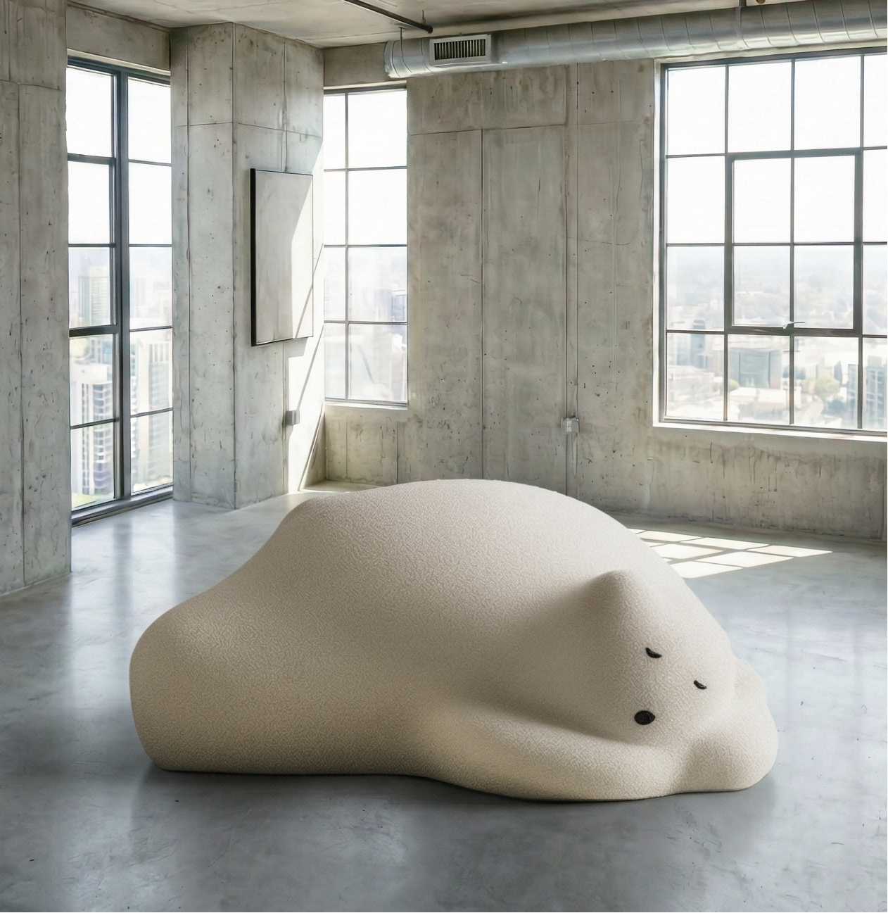Sleepy Polar Bear