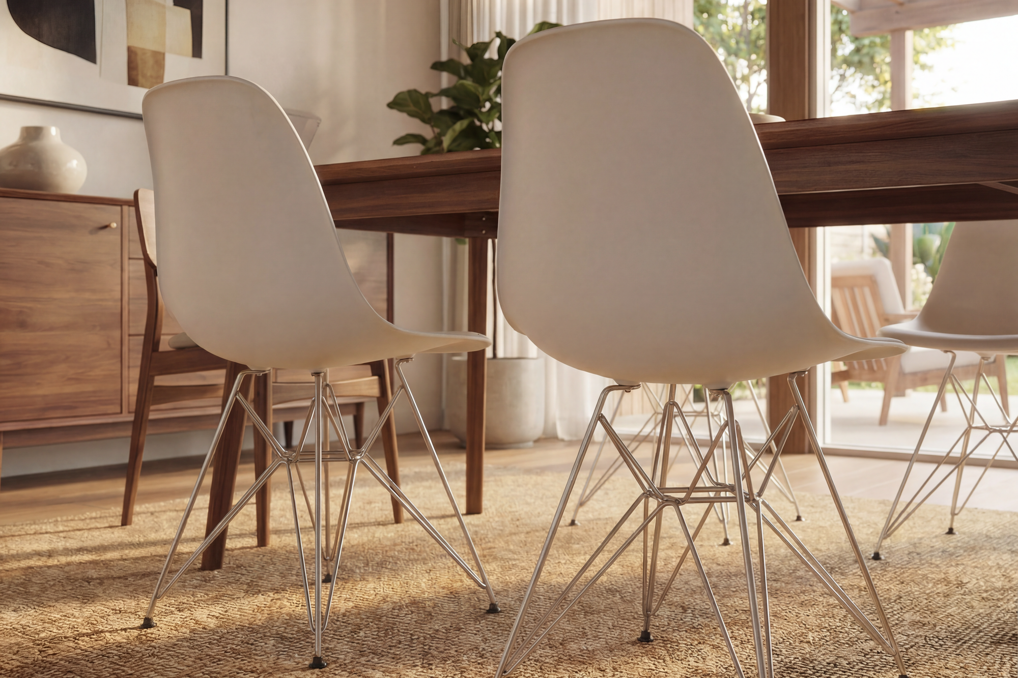 DSR Molded Plastic Side Chair