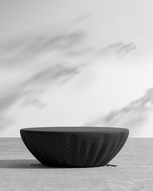 48" Outdoor Oval Coffee Table Cover