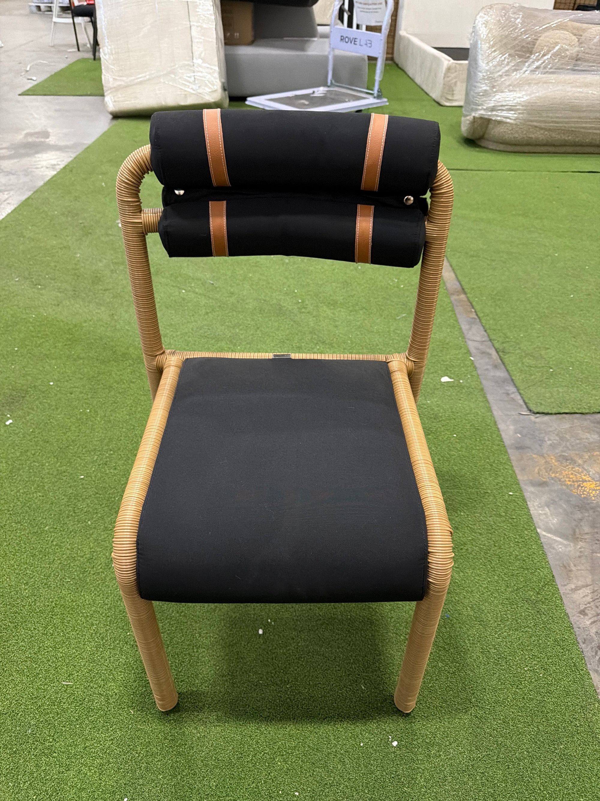 Jericho Outdoor Dining Chair - Arcadia, Faux Tan Wicker