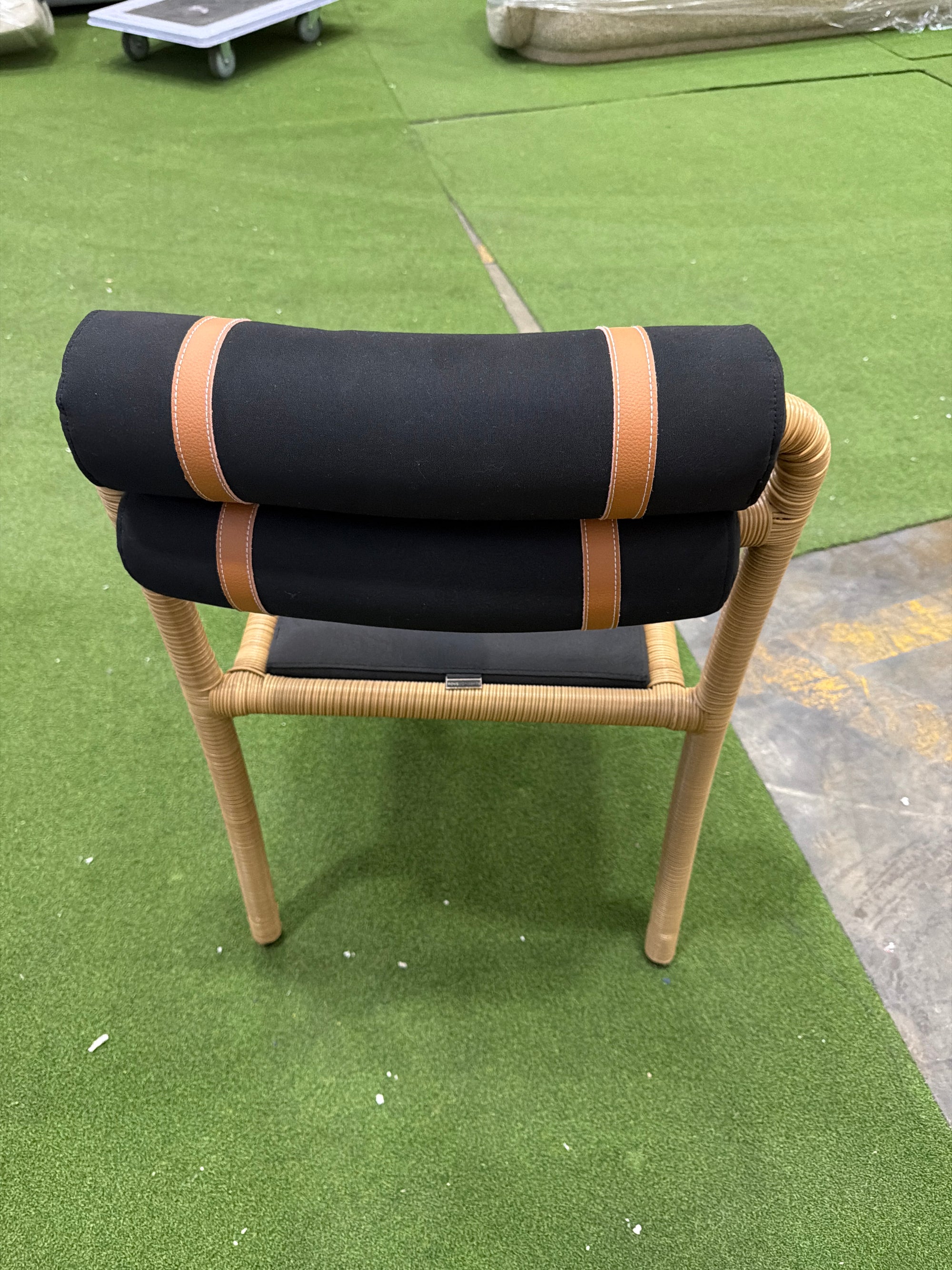 Jericho Outdoor Dining Chair - Arcadia, Faux Tan Wicker