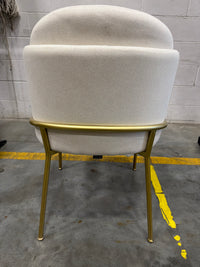 Angelo Dining Chair - Modern Felt: Alesund, Black Base