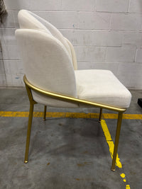 Angelo Dining Chair - Modern Felt: Alesund, Black Base