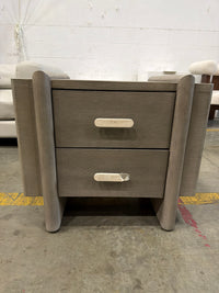 Cassia Nightstand - Grey Oak Veneer