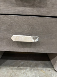 Cassia Nightstand - Grey Oak Veneer