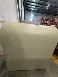 Vienna Nightstand - Alabaster Matte Lacquer with Black Oak Veneer