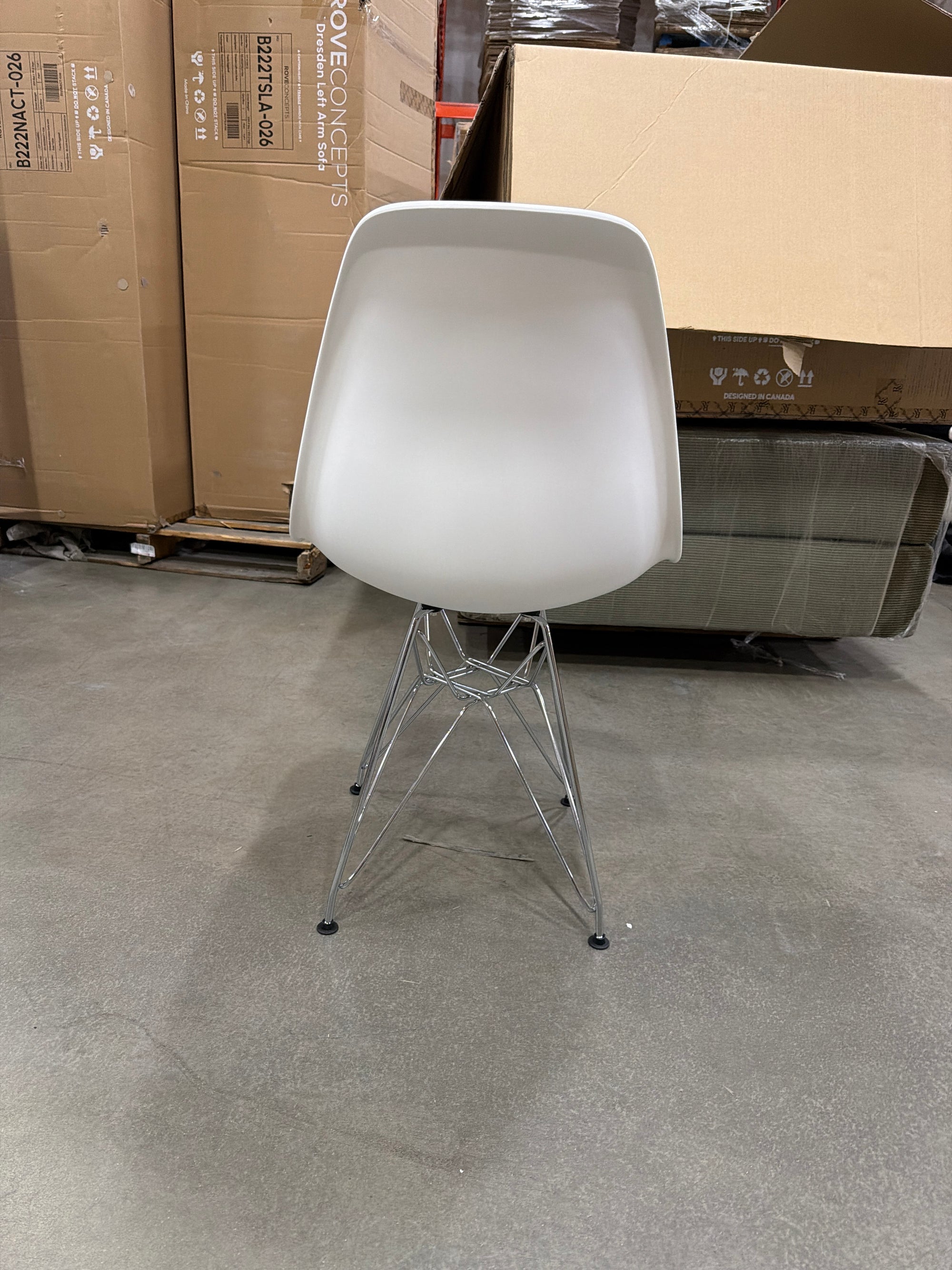 DSR Molded Plastic Side Chair