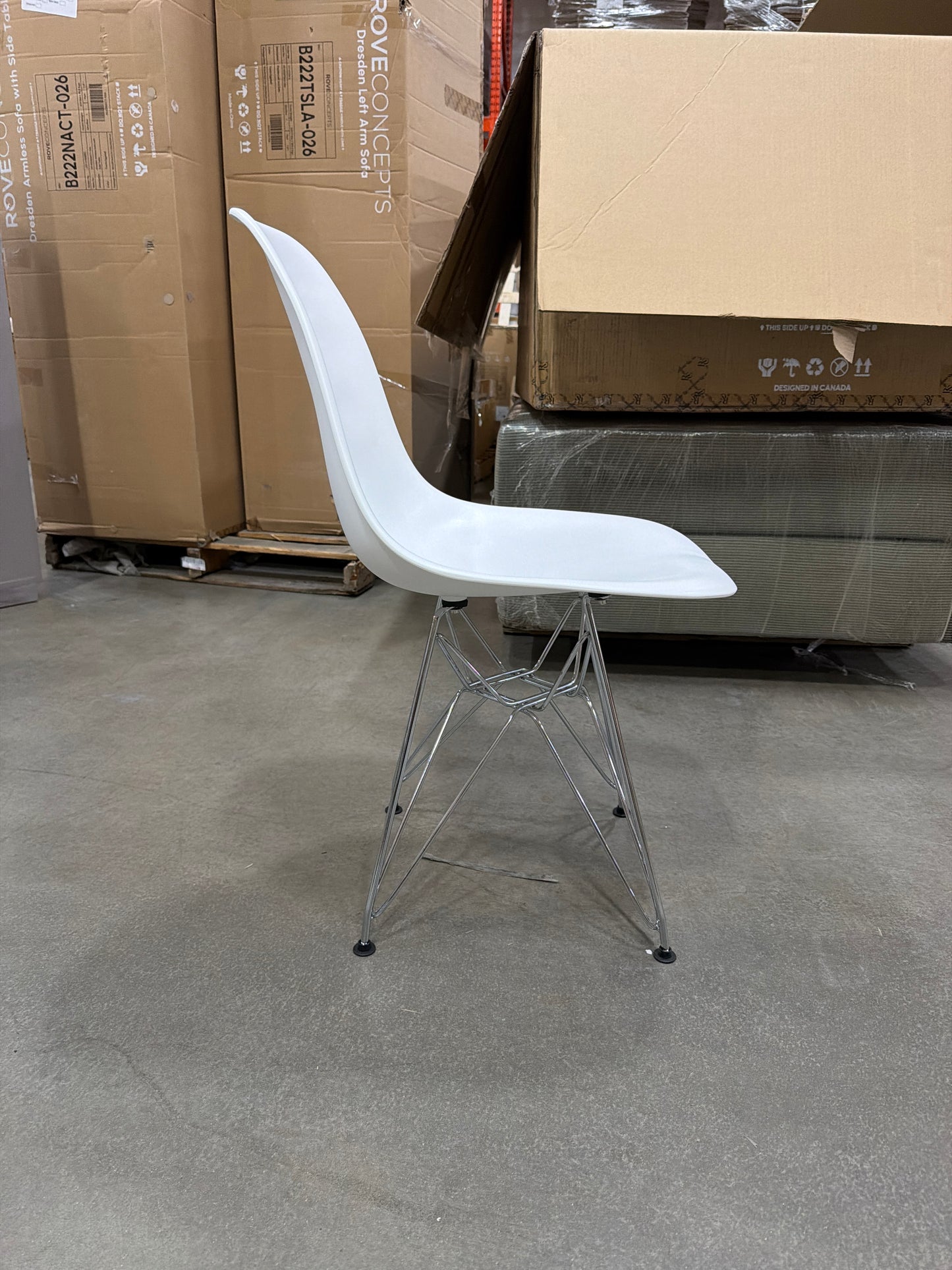 DSR Molded Plastic Side Chair