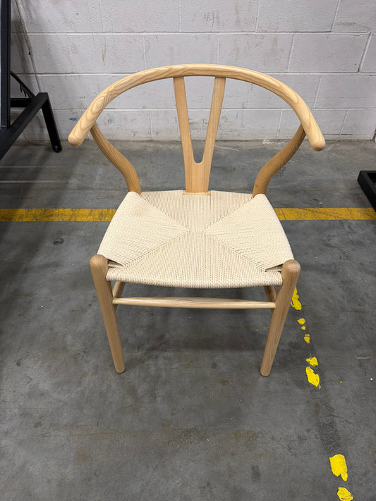 Wishbone Chair - Natural Seat Cord, Natural