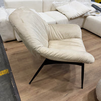 Davos Lounge Chair - Venice Vegan Suede: Latte