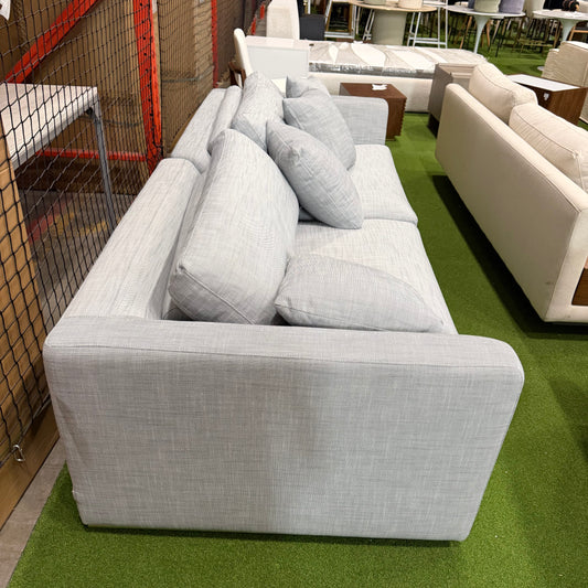 Milo Sofa - Performance Linen: Dove