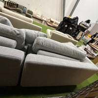 Milo Sofa - Performance Linen: Dove