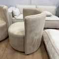 Nova Lounge Chair - Venice Vegan Suede: Latte