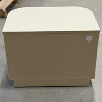 Athena Nightstand - Alabaster Matte Lacquer