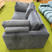 Milo Sofa - Plush Velvet: Prussian