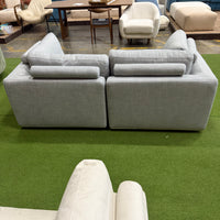 Milo Sofa - Performance Linen: Dove