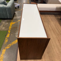 Hunter Wide Dresser - Walnut Veneer, 60" | 152cm