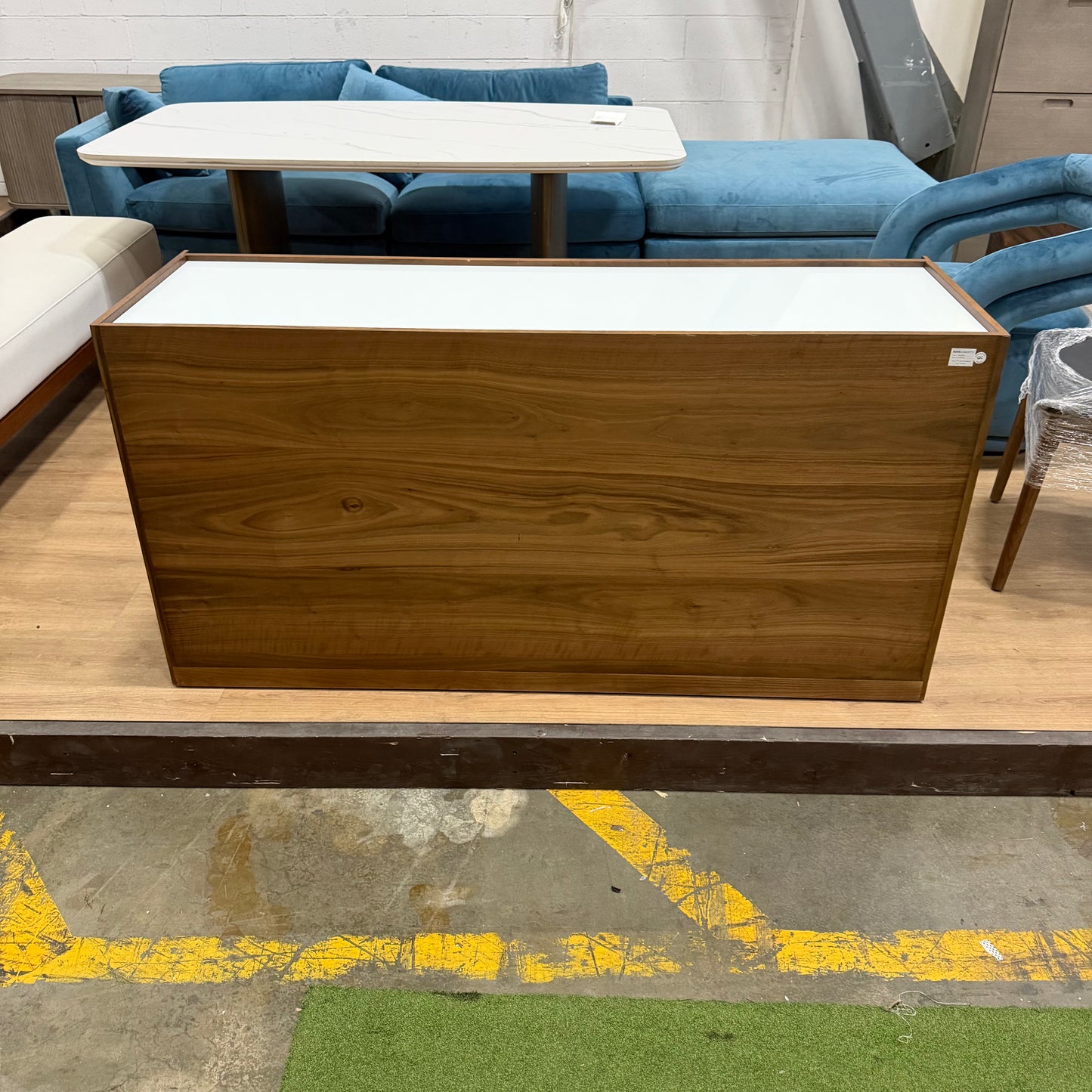 Hunter Wide Dresser - Walnut Veneer, 60" | 152cm