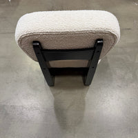 Toro Lounge Chair - Chatou Boucle: Pearl, Ebony