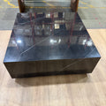 Liza Coffee Table Grande - Marble: Black Marble, 40x40in