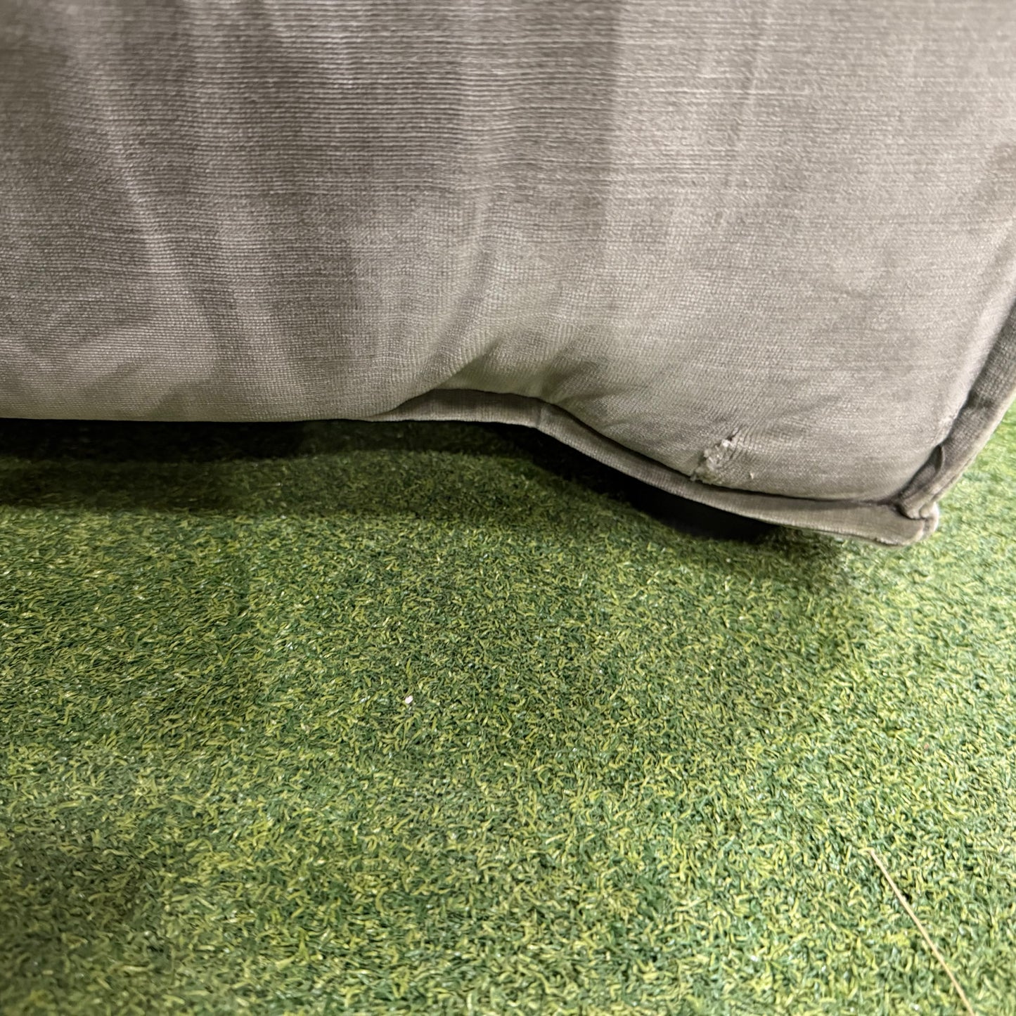 Porter Left Arm Two Seater - Cotton Velvet: Verdant