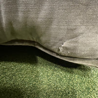 Porter Left Arm Two Seater - Cotton Velvet: Verdant