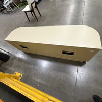 Athena Media Console - Alabaster Matte Lacquer