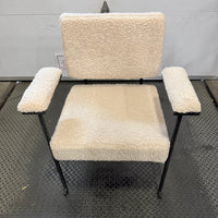 Forja Dining Chair - Sherling: Almond