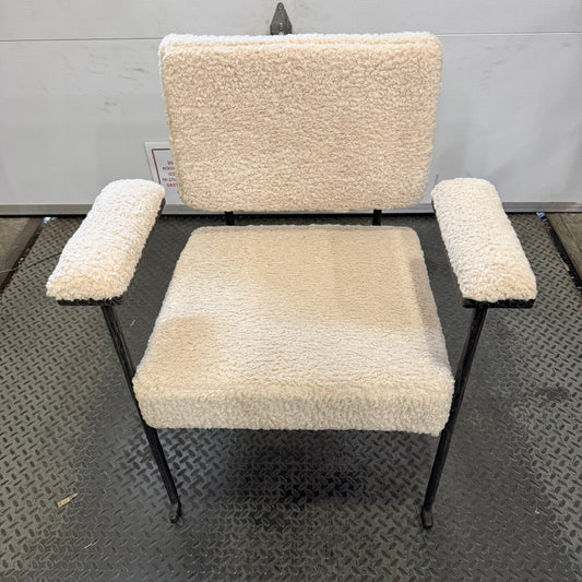 Forja Dining Chair - Shearling: Almond