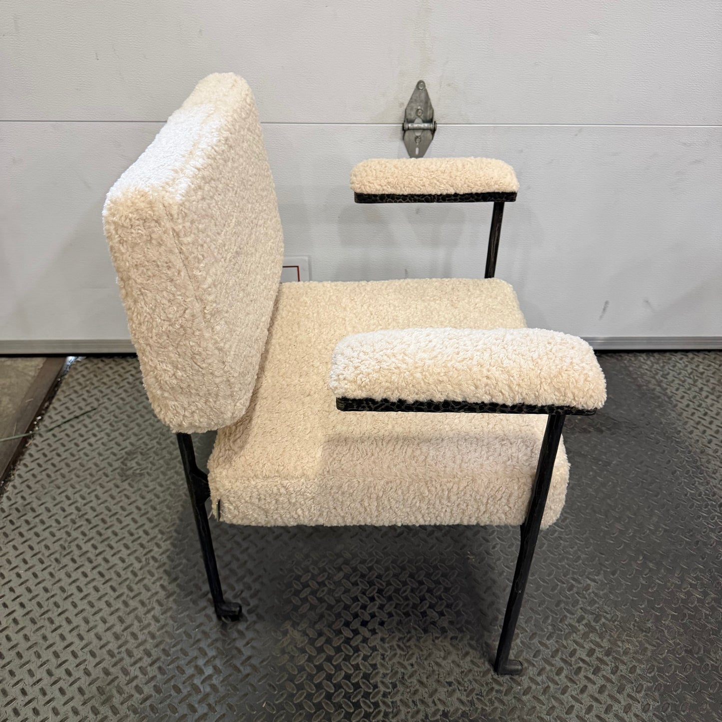 Forja Dining Chair - Sherling: Almond