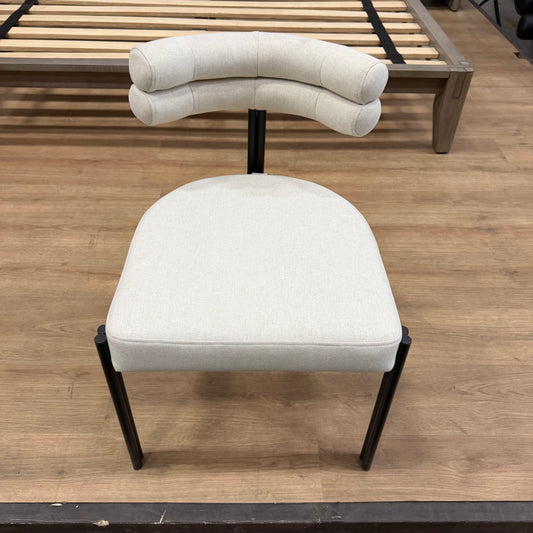 Ensley Chair - Modern Felt: Nimbus, Matte Black