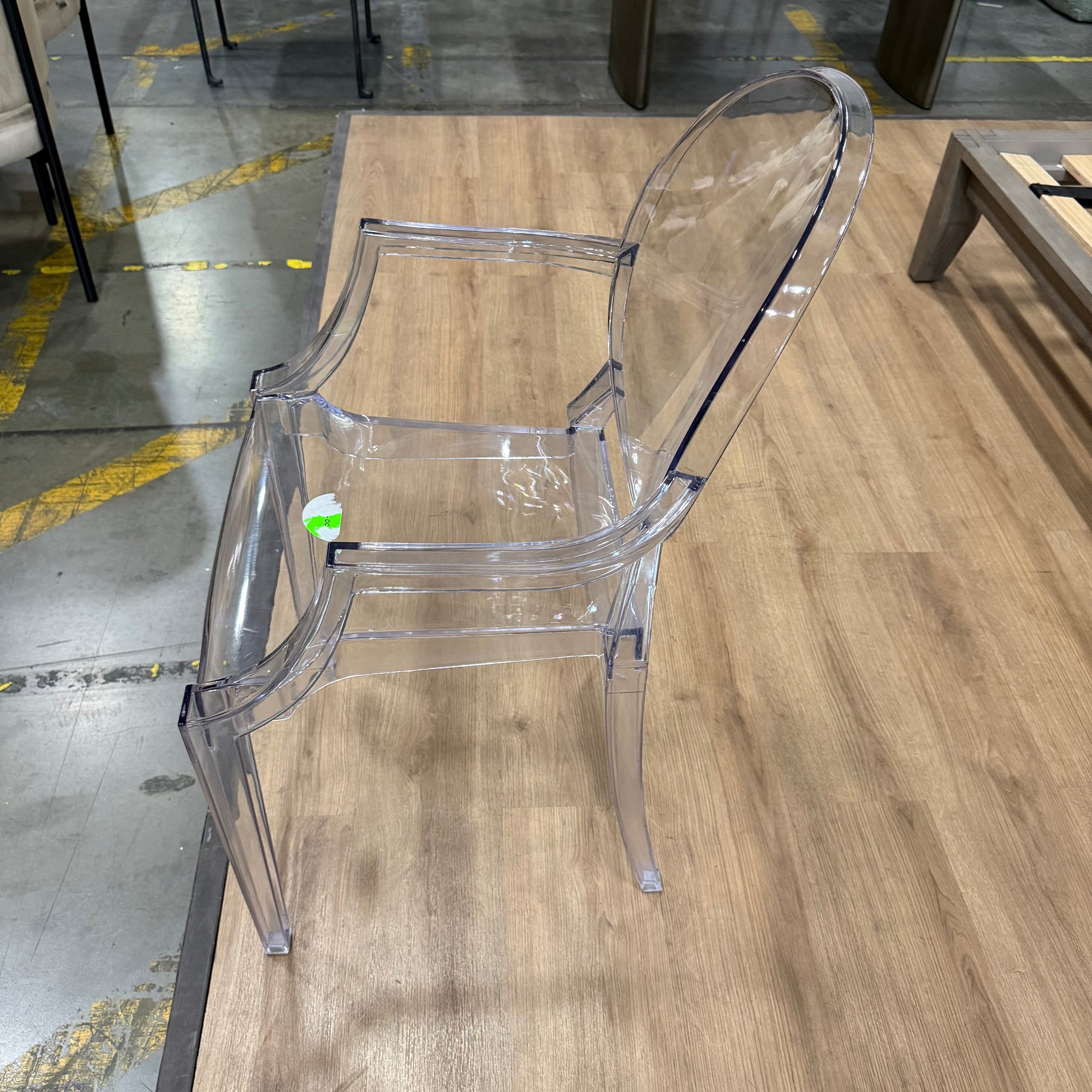 Ghost Armchair - Louis: Transparent