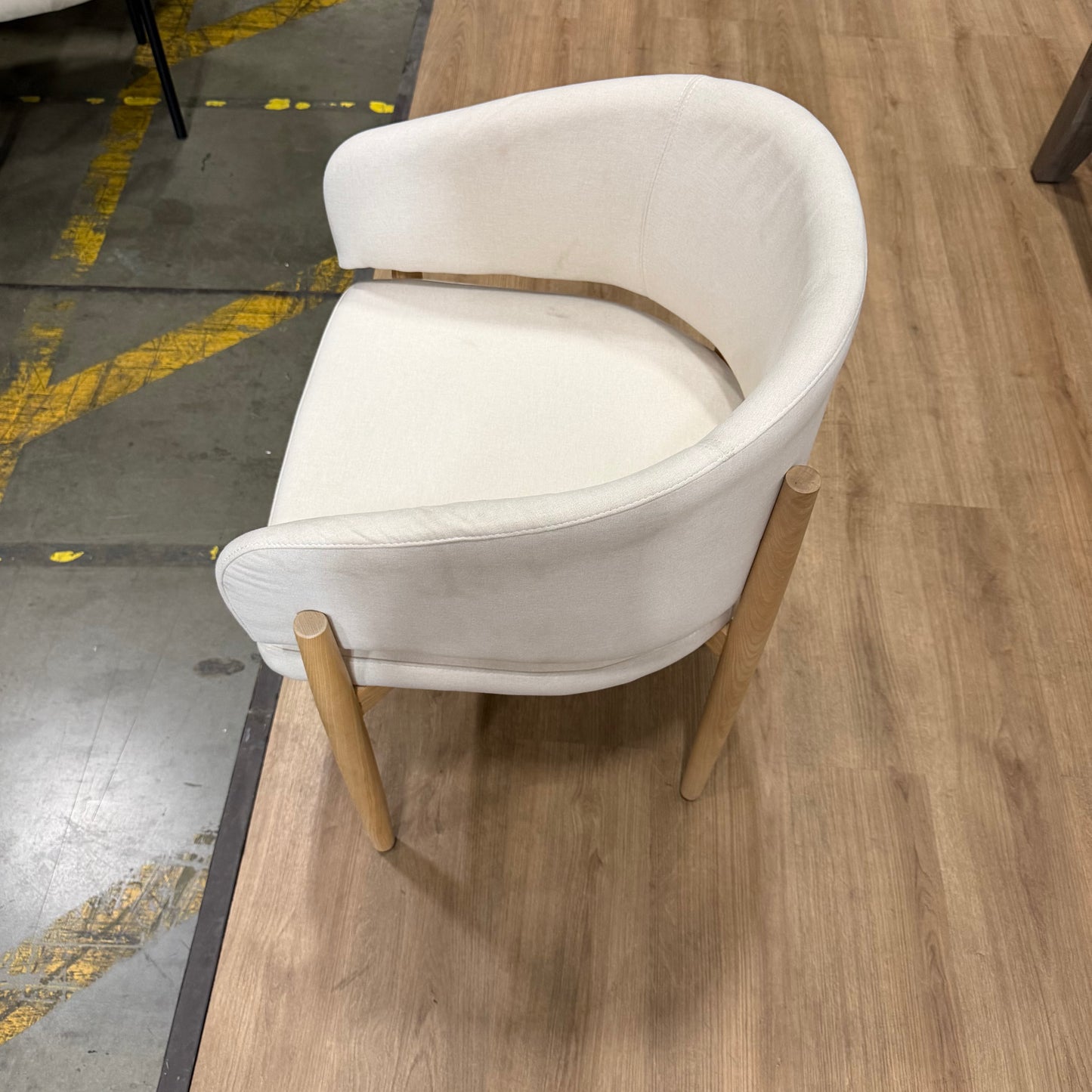 Loren Armchair - Modern Felt: Nimbus, Natural