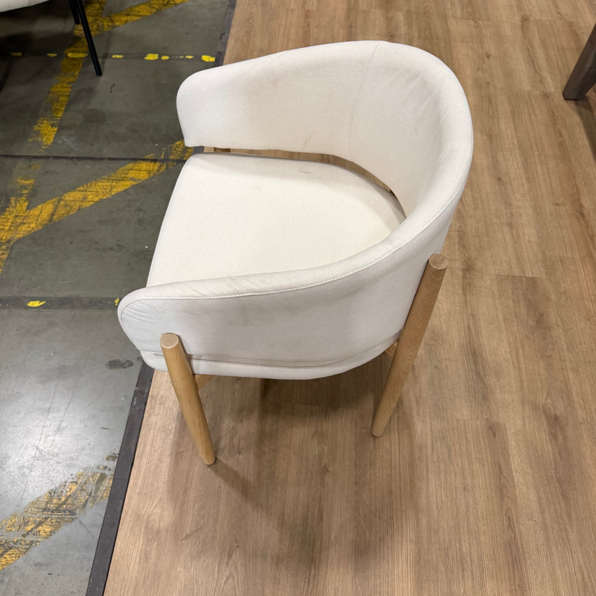 Loren Armchair - Modern Felt: Nimbus, Natural