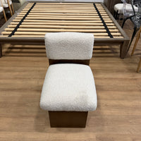 Eira Chair - Bouclé: Opal - FLOOR MODEL