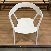 Compas Armchair - White - FLOOR MODEL
